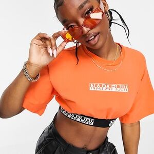 Napapijri Bright Orange Tee